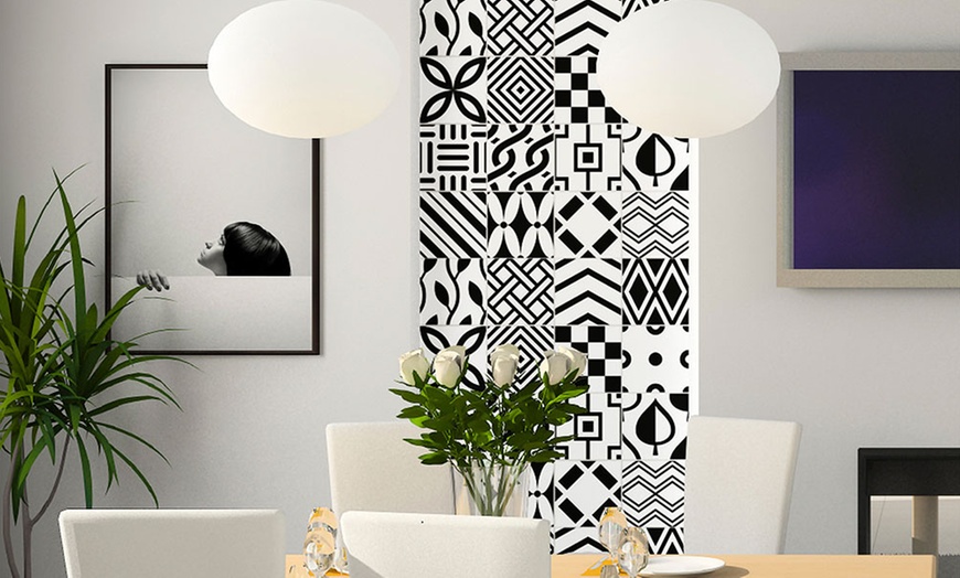 Image 21: 24 Wall Stickers Tiles