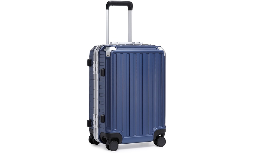 Image 12: Valise de 20 pouces avec cadre en aluminium rigide et serrure TSA