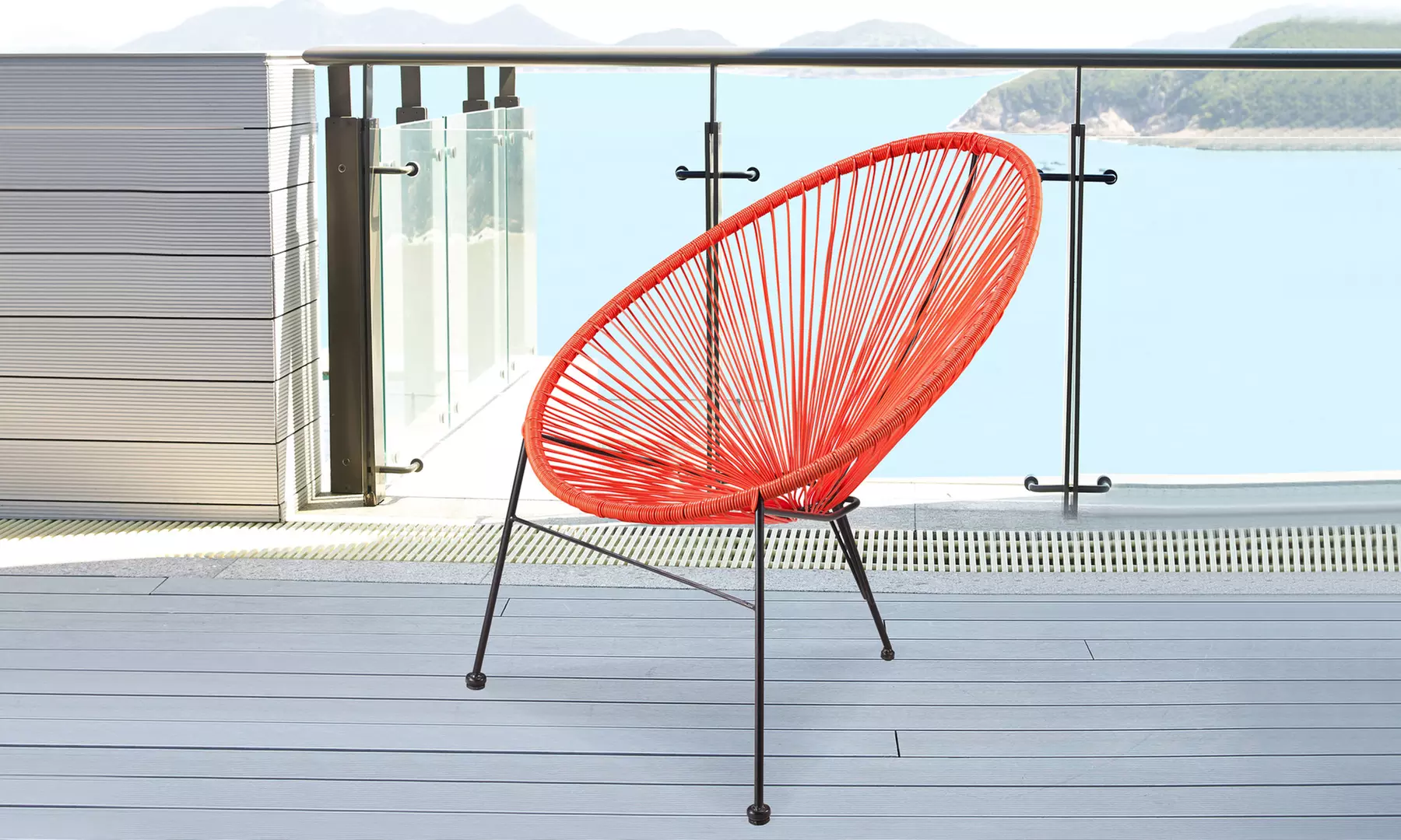 One, Two or Four Garden String Chairs - Image 6