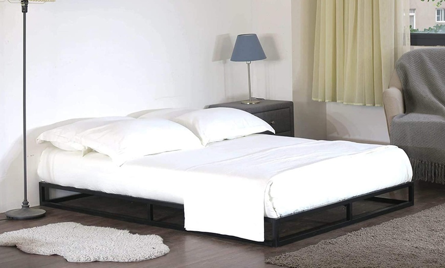 Image 3: Platform Bed with Optional Pocket Sprung Mattress