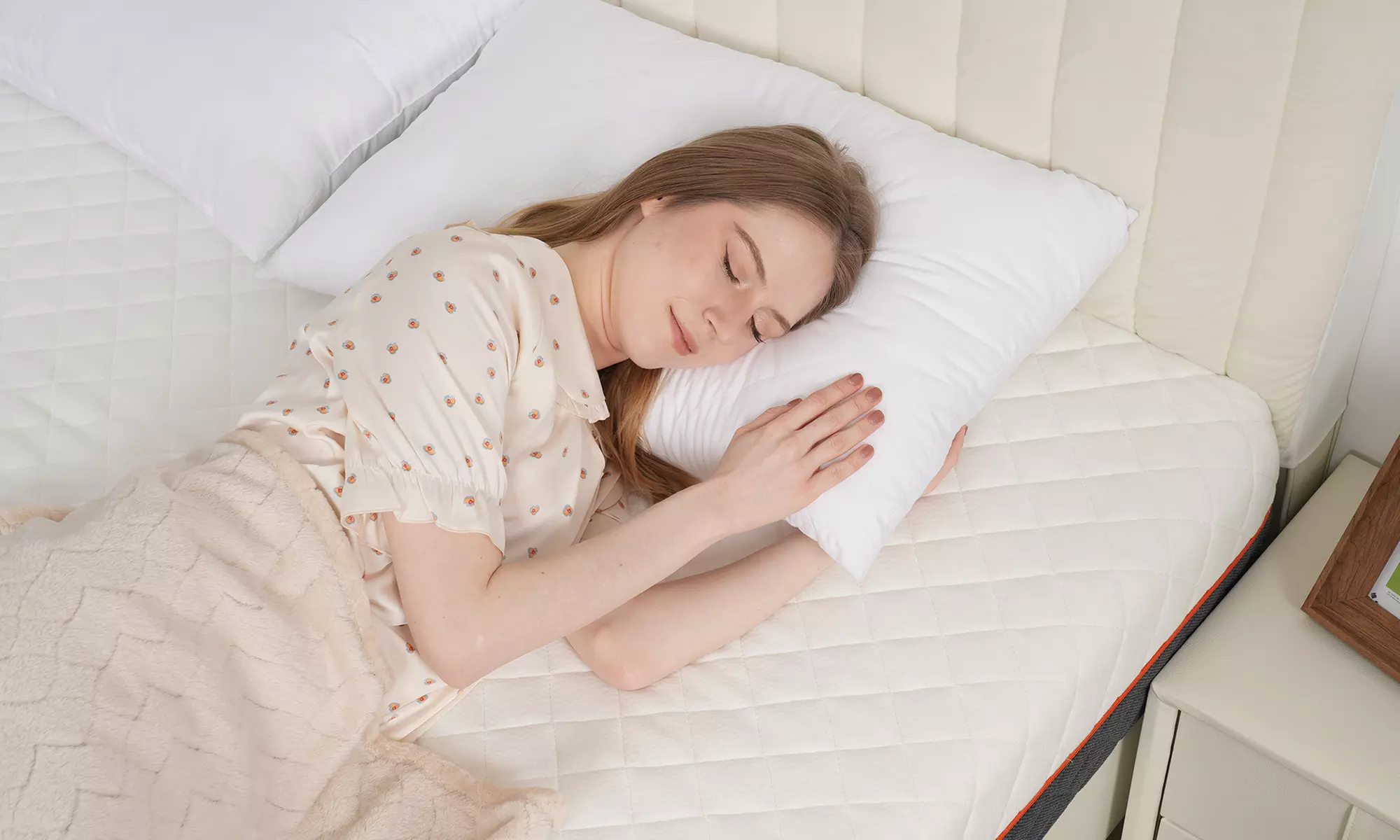 Materasso in memory foam a 7 zone