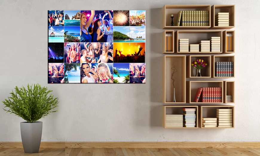 Image 2: A2 Large Collage Canvas Print