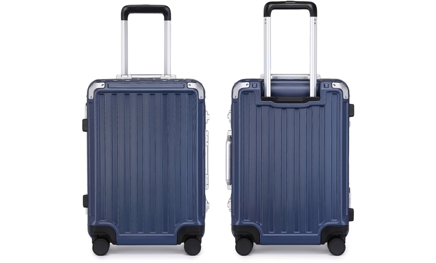 Image 13: Valise de 20 pouces avec cadre en aluminium rigide et serrure TSA