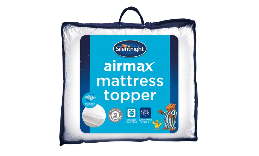 Image 5: Silentnight Airmax Mattress Topper