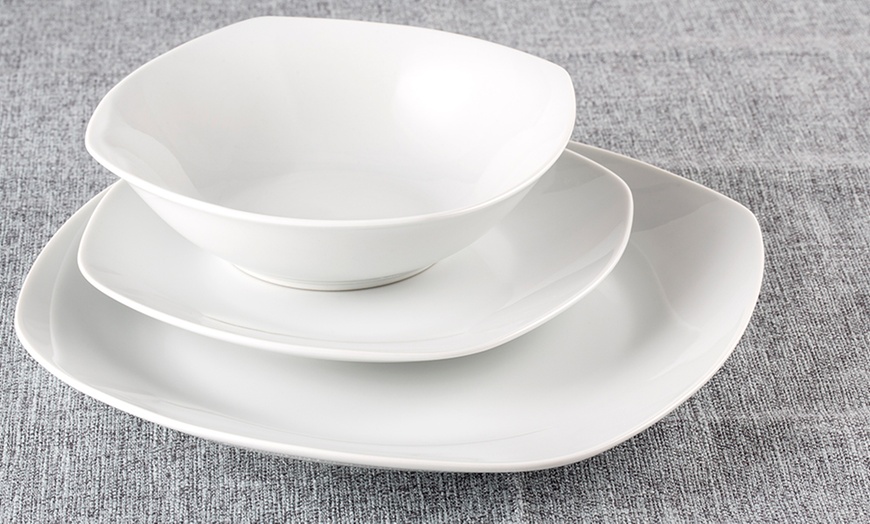 Image 2: Waterside 18-Piece Square Dinner Set