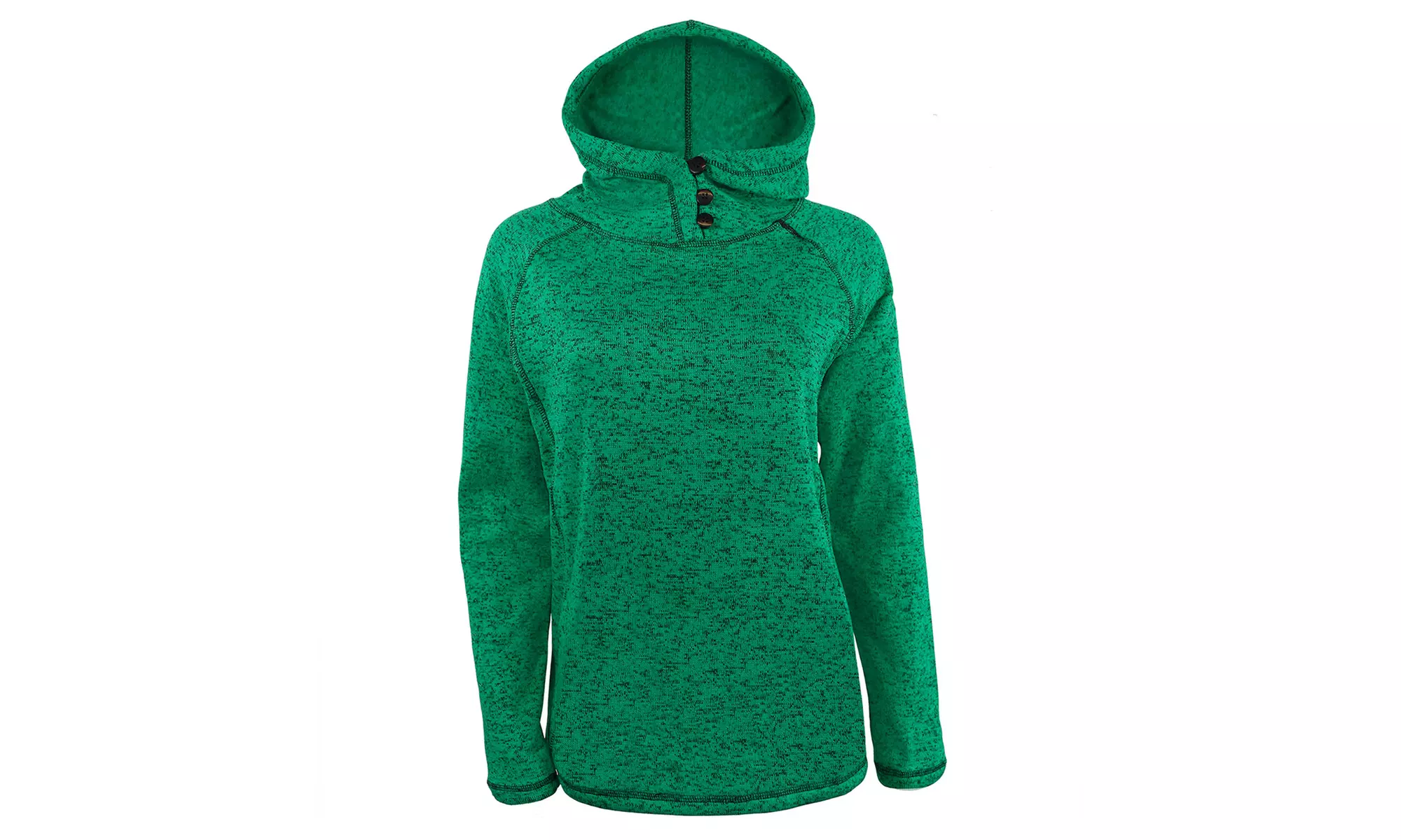 Victory Women's Fleece Heathered Pullover Hoodie - Second Medium
