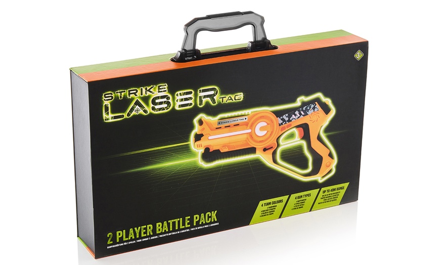 Image 4: Strike Laser Tag Two Blasters with Carry Box Set