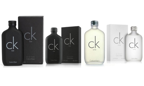 Eau de Toilette Calvin Klein One o Ck Be in spray, disponibili in 3 formati