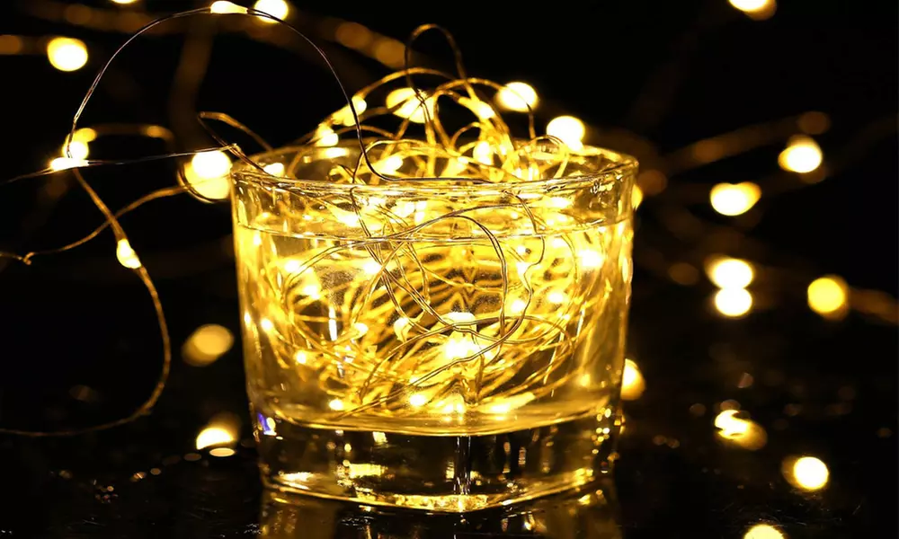 5, 10 of 20 lichtslingers met mini kerstverlichting