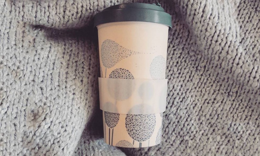 Image 19: Reusable Bamboo Cup