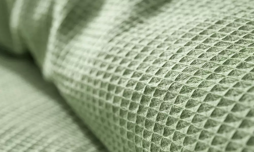 Honingraat katoenen dekbedovertrek set