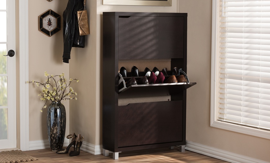 modern shoe cabinet