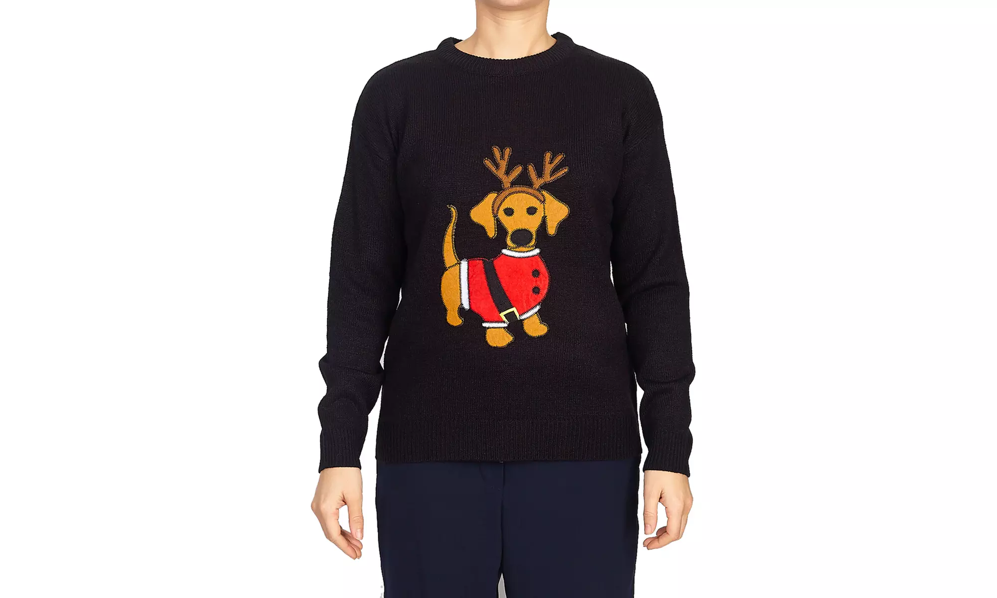 Pull de Noël Brave Soul pour femme - Second Medium