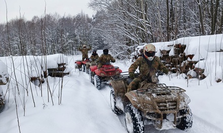 Jazda terenowa quadem ze szkoleniem wstępnym – 30 minut (1 quad)