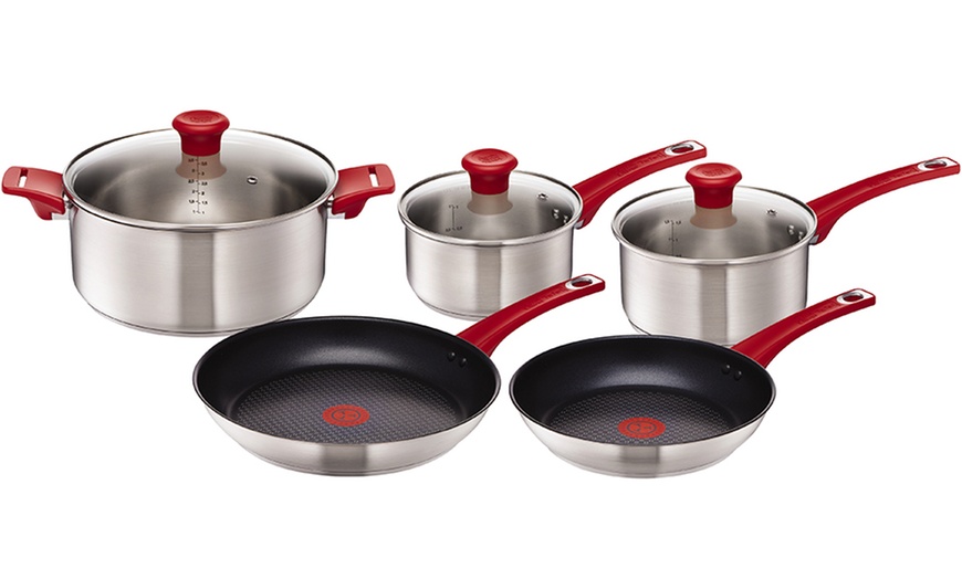 Image 1: Tefal 5-Piece Cookware Set