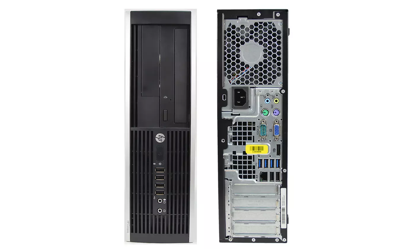 HP 6300 Desktop with 3.4GHz Intel i5-3570 Processor, 8GB RAM, and 500GB Hard Drive (Refurbished) - Second Medium