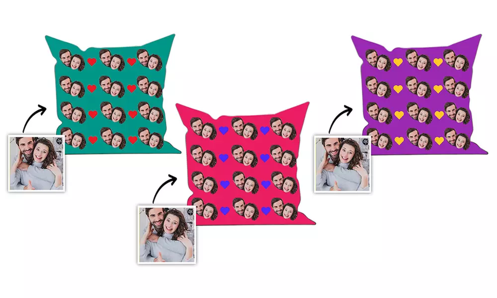 Personalisiertes Fotokissen