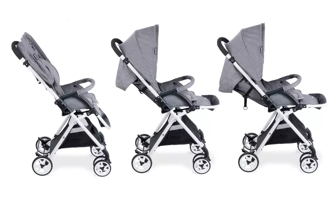 Poussette canne en acier avec protège-jambes Lionelo Lea - Primary Image