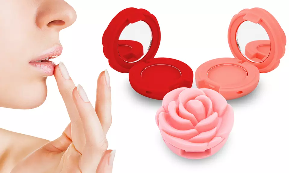 Lot de 3 ou 6 baumes à lèvres hydratants Rose. Livraison offerte - Primary Image