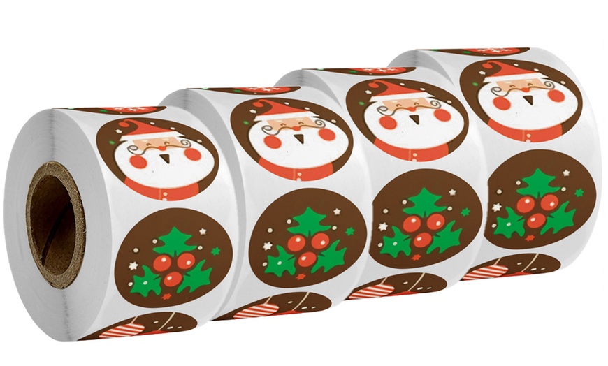 Image 4: Merry Christmas Sticker Roll