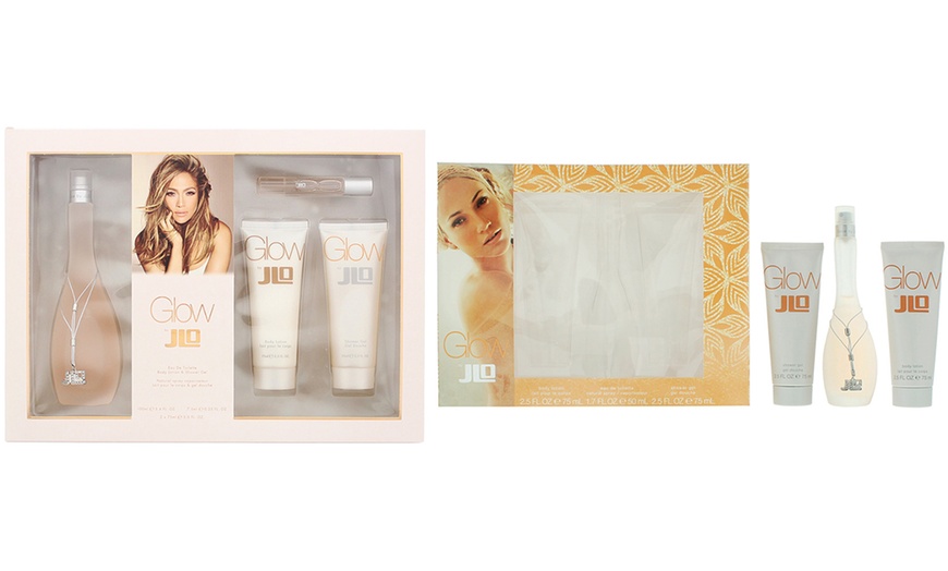 Image 1: Jennifer Lopez EDT Glow  EDT, Shower Gel and Body Lotion Gift Set 