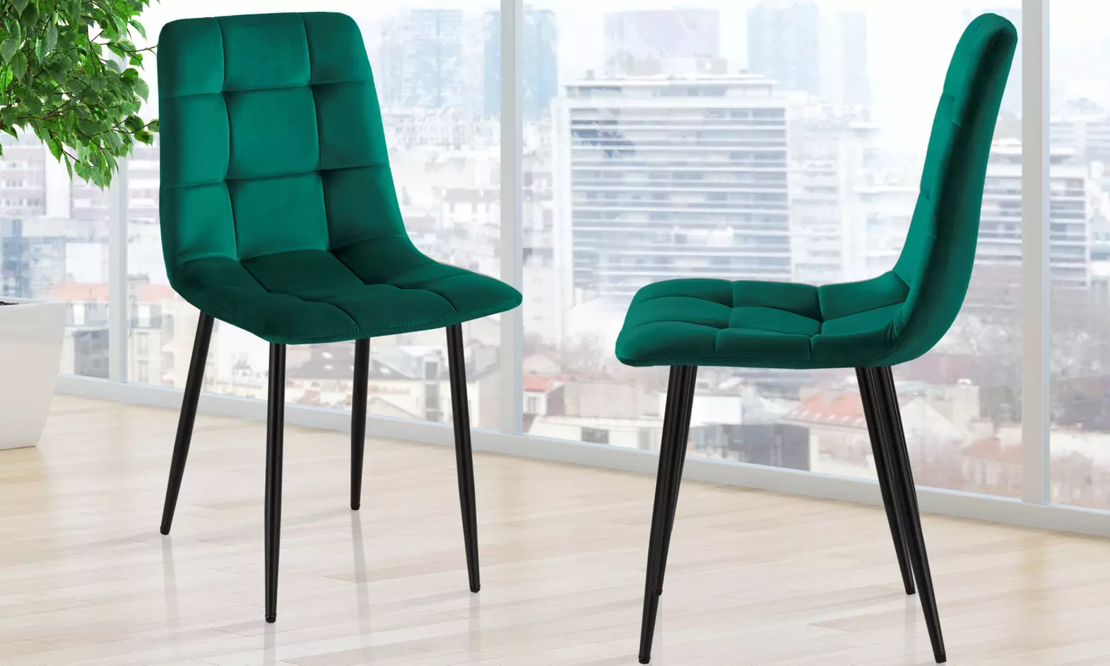 Lot de 4 chaises Corfu d'Oreste Luchetta