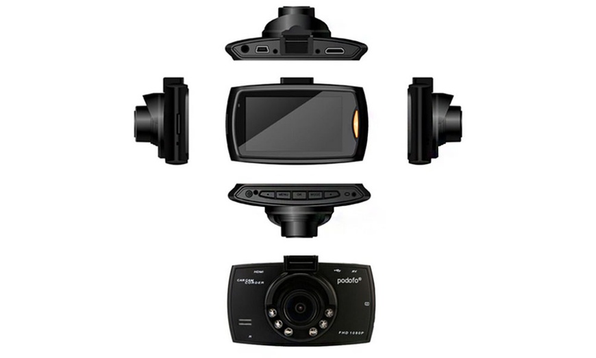 Image 5: Full HD 1080p Car Dash Cam