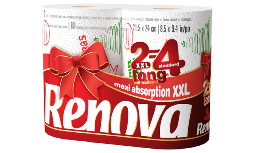 Image 4: Upto 45 Renova Christmas Toilet Paper and Kitchen Rolls