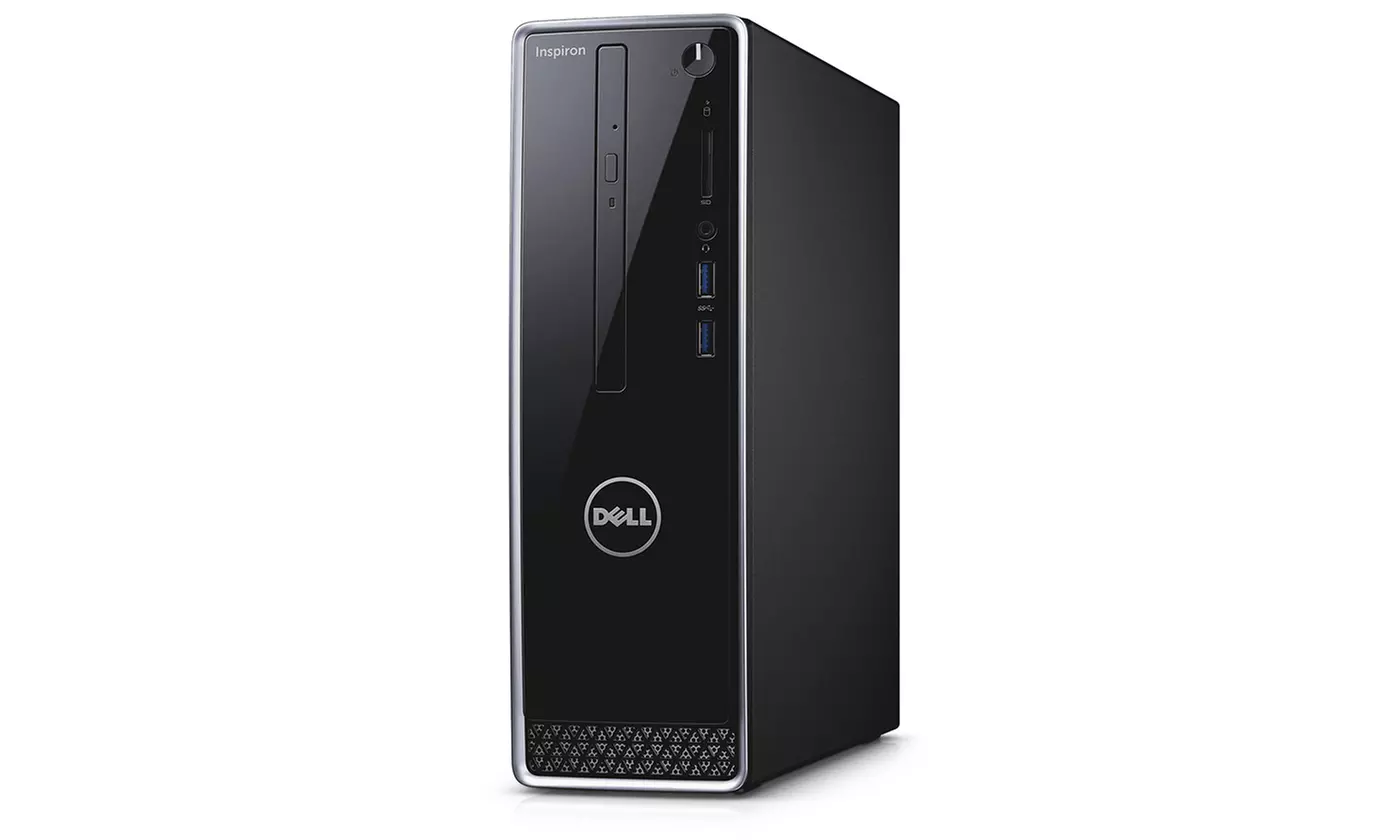 Dell Inspiron Desktop Computer with 1.6GHz Intel Celeron Processor, 4GB RAM, and 500GB HDD (Manufacturer Refurbished) - Primary Image