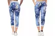 Women's Floral Print Sweatpants - Second Medium