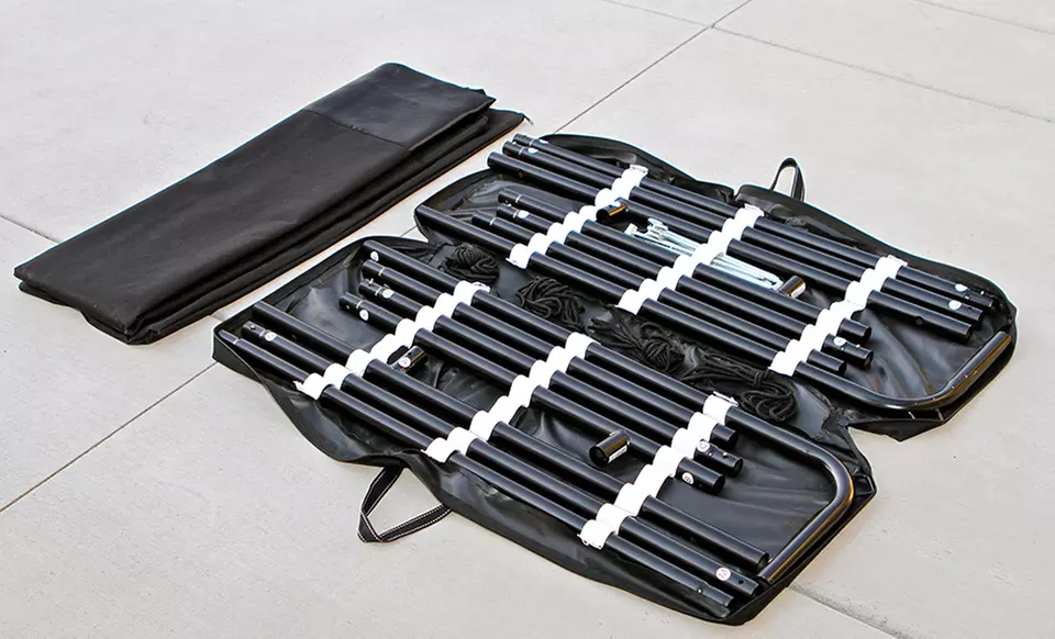 Yard Master Outdoor Projection Screens. Multiple Sizes from $169.99–$649.99. Free Returns on 100" and 120" Models. - Second Medium