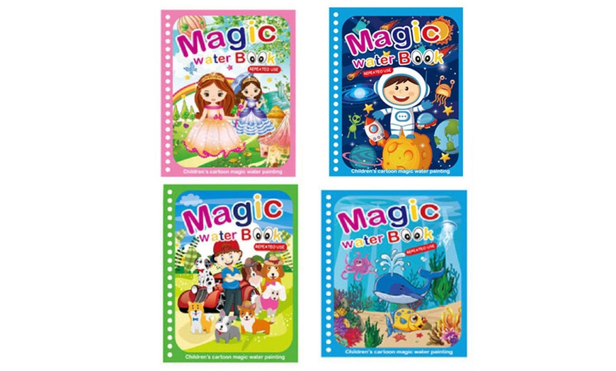 Image 1: Collection of Water Drawing Book Children's Painting Drawing Toys