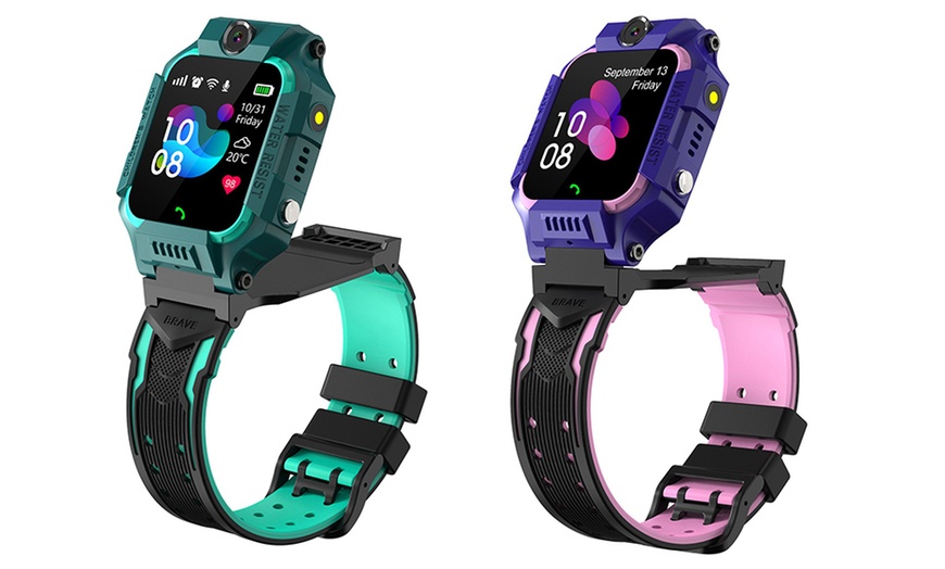 Image 18: 1 o 2 orologi smart impermeabile con tracker GPS per bambini