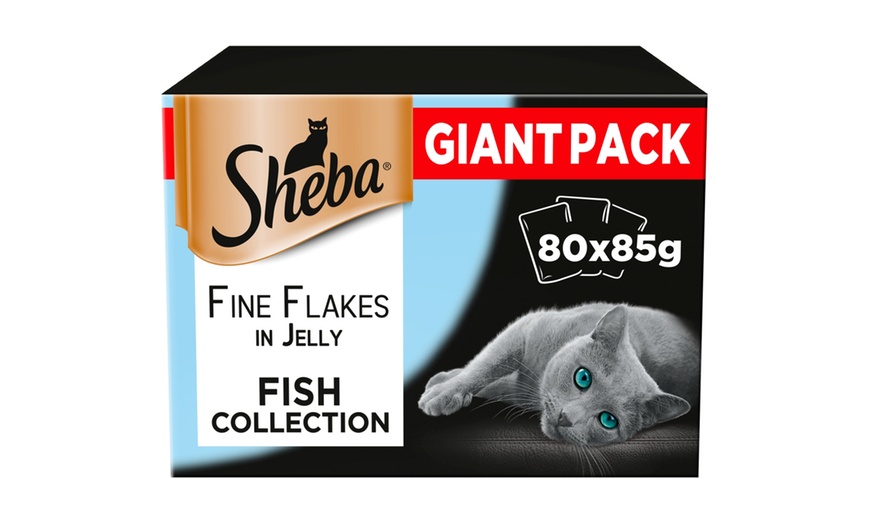 Image 6: Sheba Fine Flakes Cat Pouches