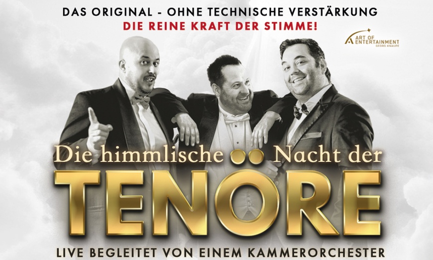 Image 1: Ticket für „Die Himmlische Nacht der Tenöre – Das Original“