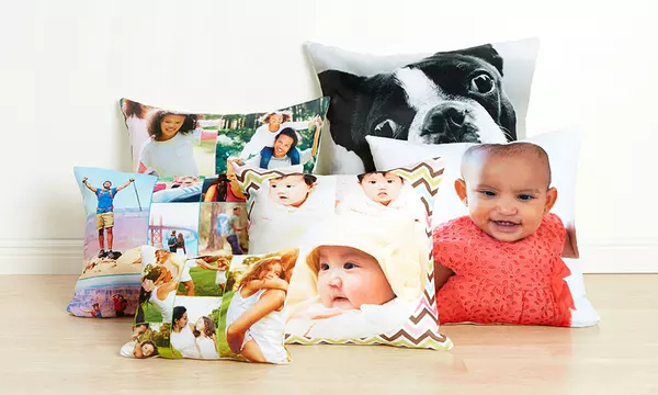 Custom Photo Pillow from Collage Up to 82 Off