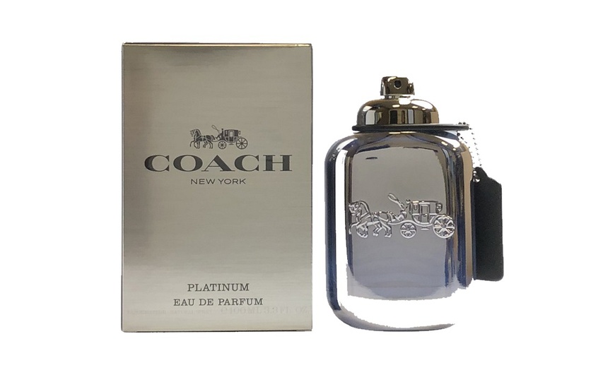 Image 2: Coach New York Platinum Eau de Parfum 3.3 oz / 100 ml Spray For Men