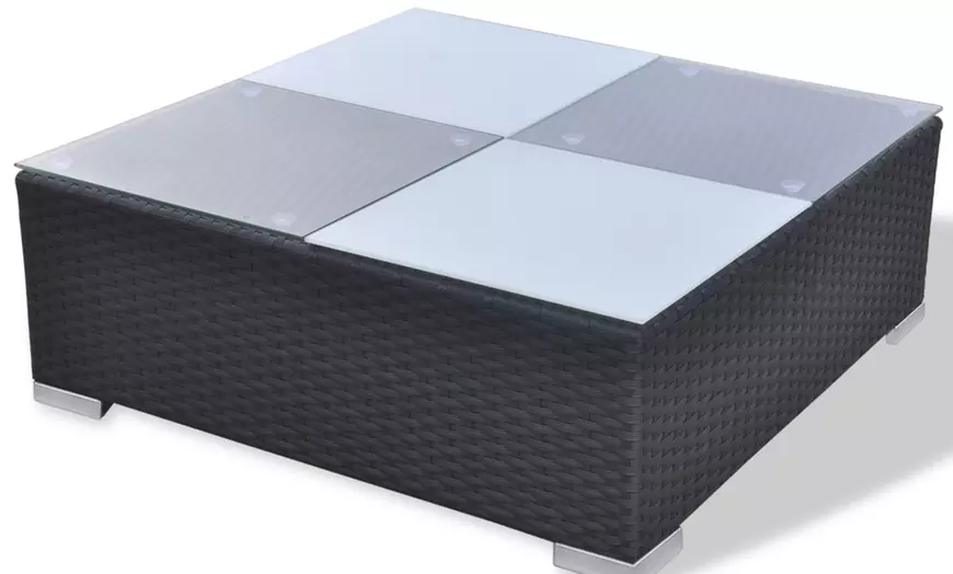 Image 62: Tuinset poly rattan