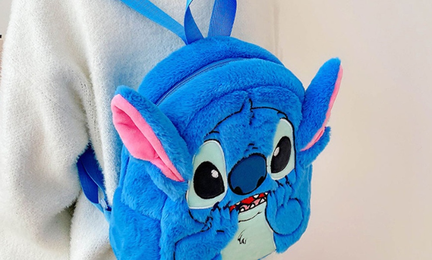 Image 2: Zaino di peluche ispirato a Stitch