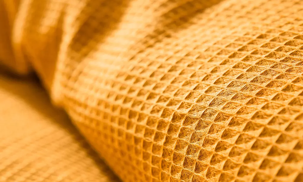 Honingraat katoenen dekbedovertrek set