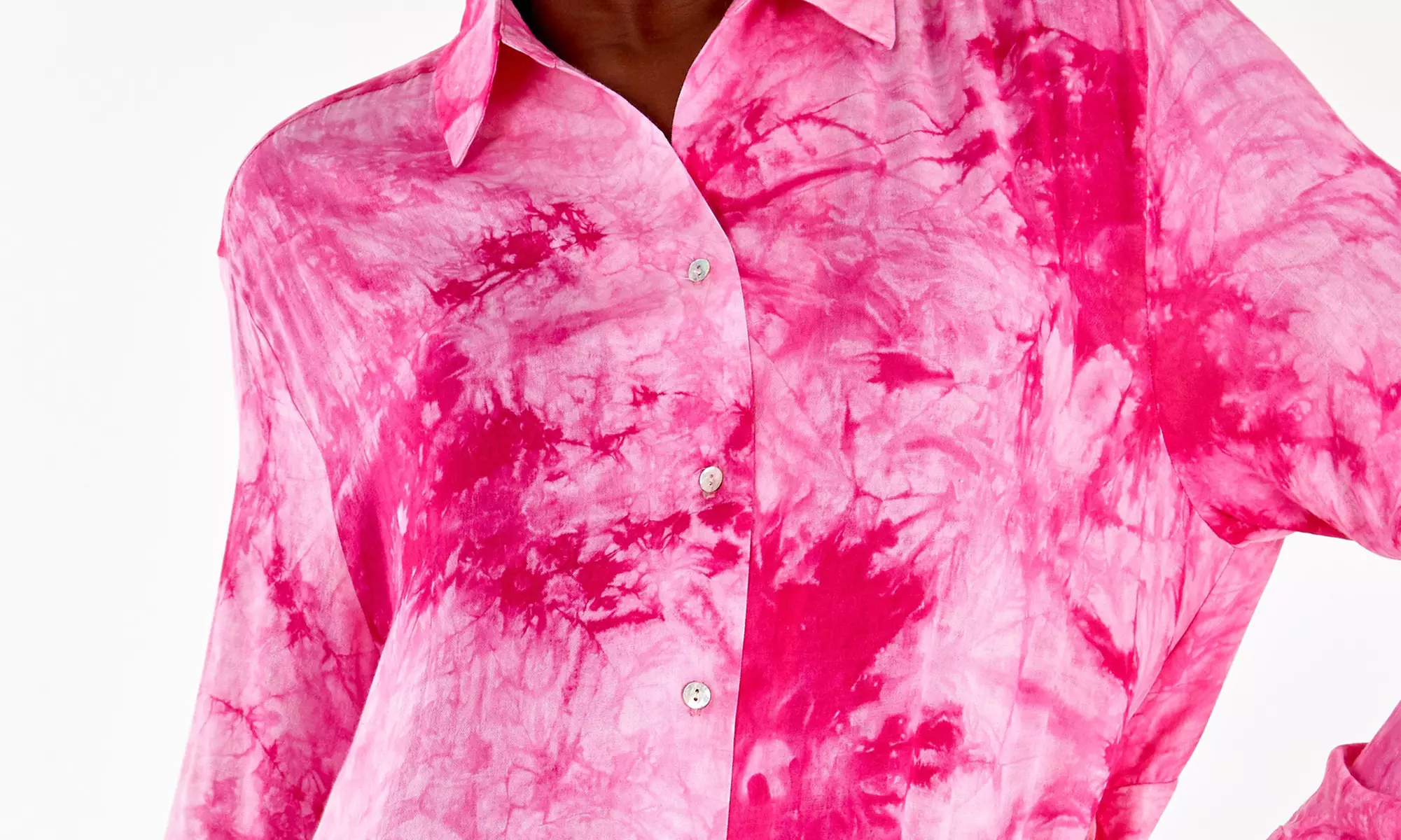 Robe chemise Oversize de la marque QED London - Second Medium