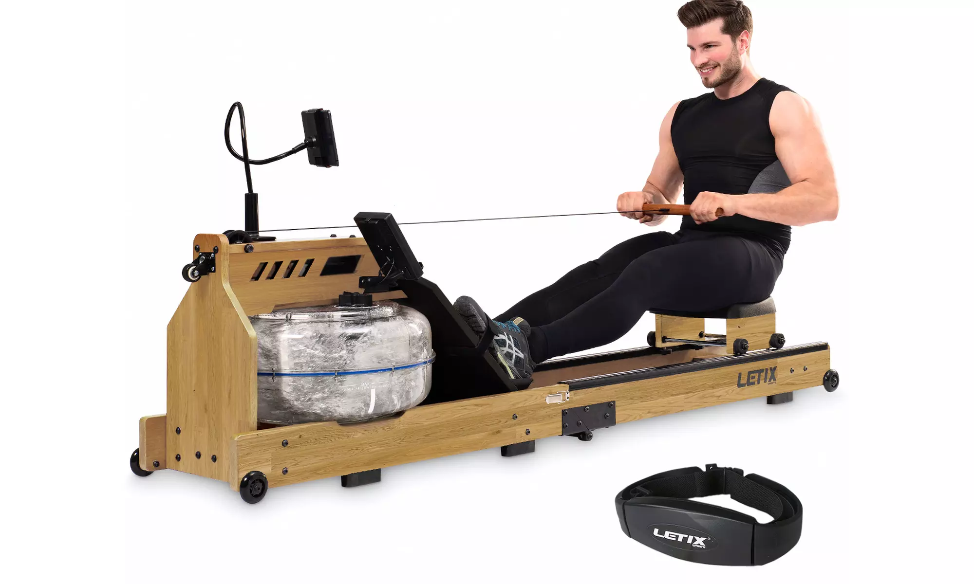 LetixSports Aqua rowing machine WR107 - Primary Image