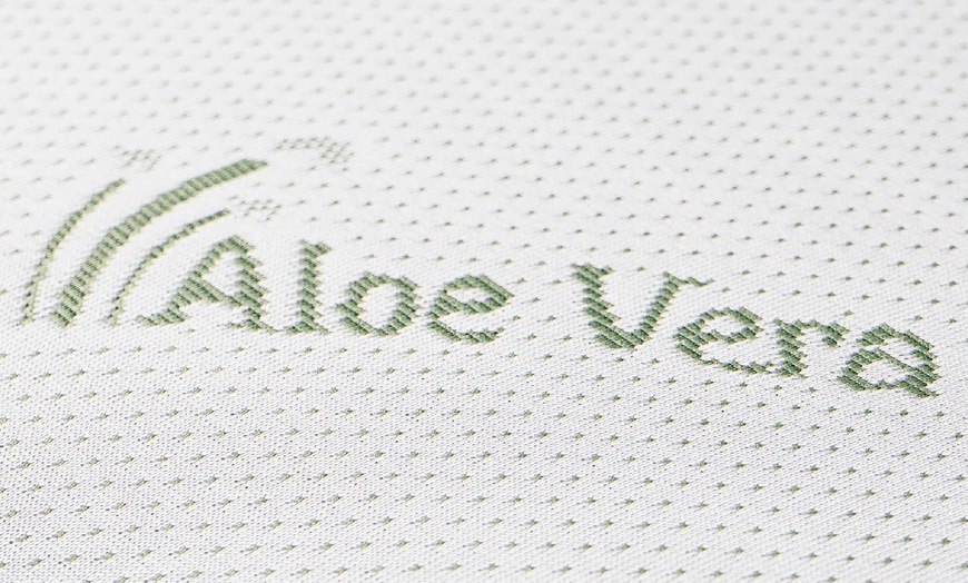 Image 2: Coppia guanciali memory foam aloe vera