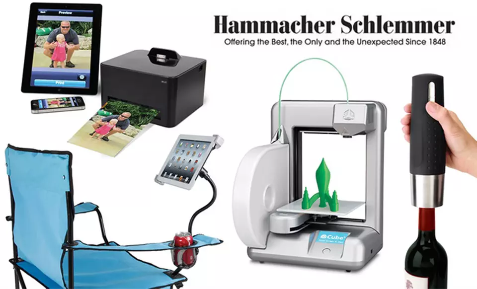 $25 for $50 or $50 for $100 Worth of Gadgets from Hammacher Schlemmer - Primary Image