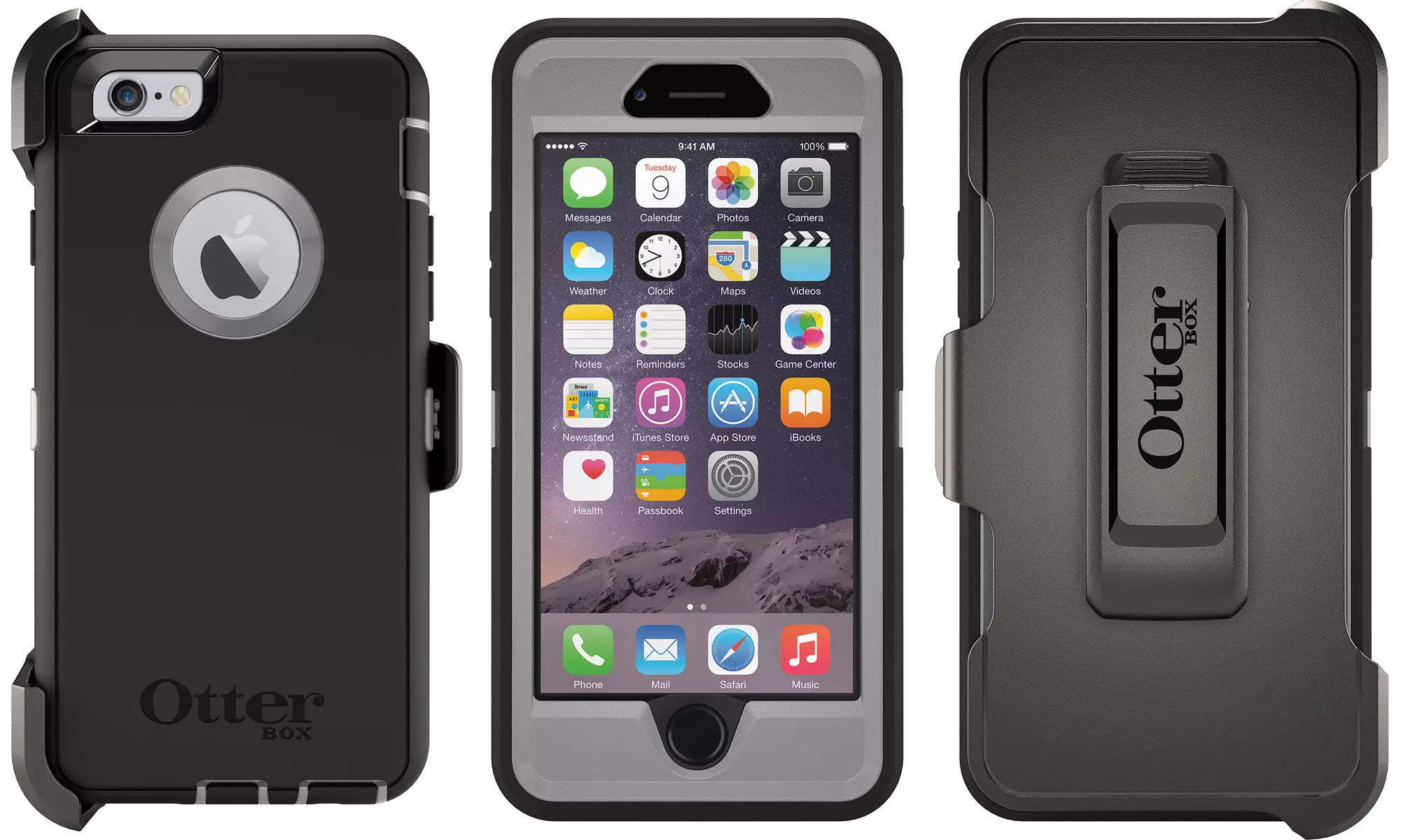 OtterBox Defender Series iPhone 6 & 6S Case with Holster & Kickstand - Second Medium