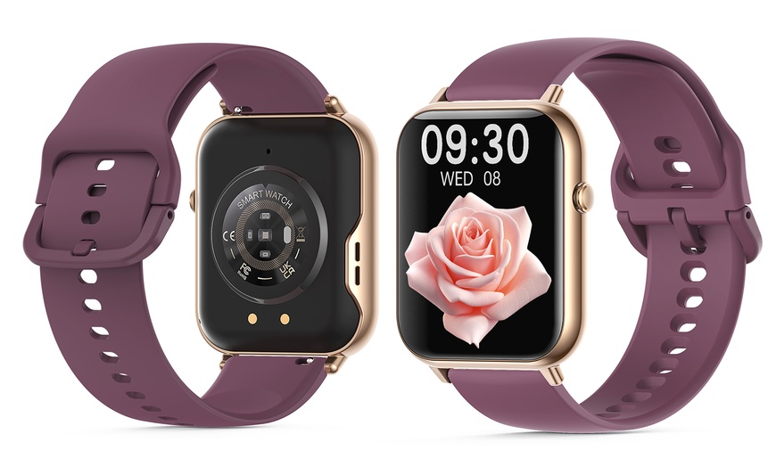 Image 6: Bluetooth Smart Watch 2.1" Touch Screen Heartrate Blood Pressure