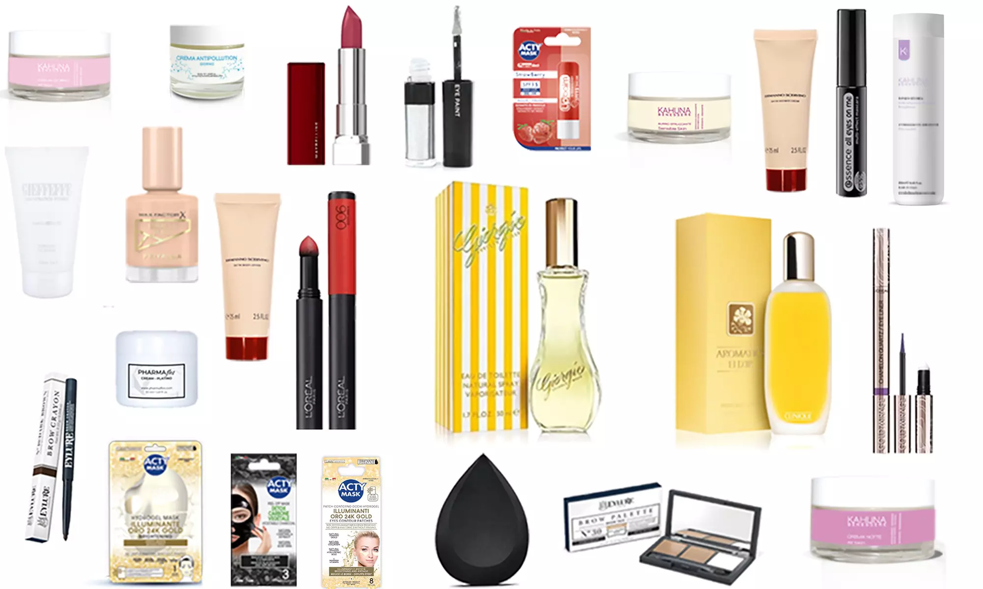 Adventskalender mit Kosmetik und Parfüm