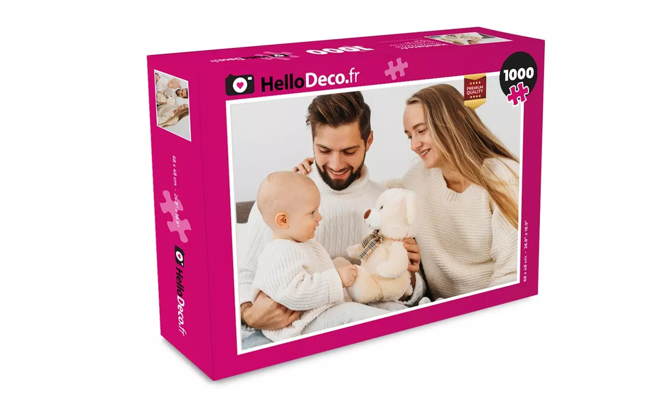 Puzzle photo avec Hello Deco