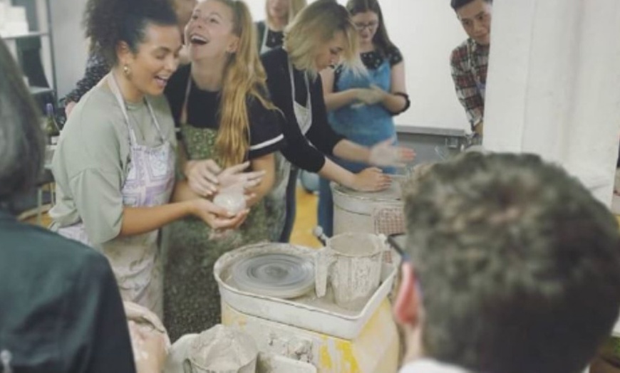 Image 14: BYOB Pottery Making and Painting Workshop at Token Studio