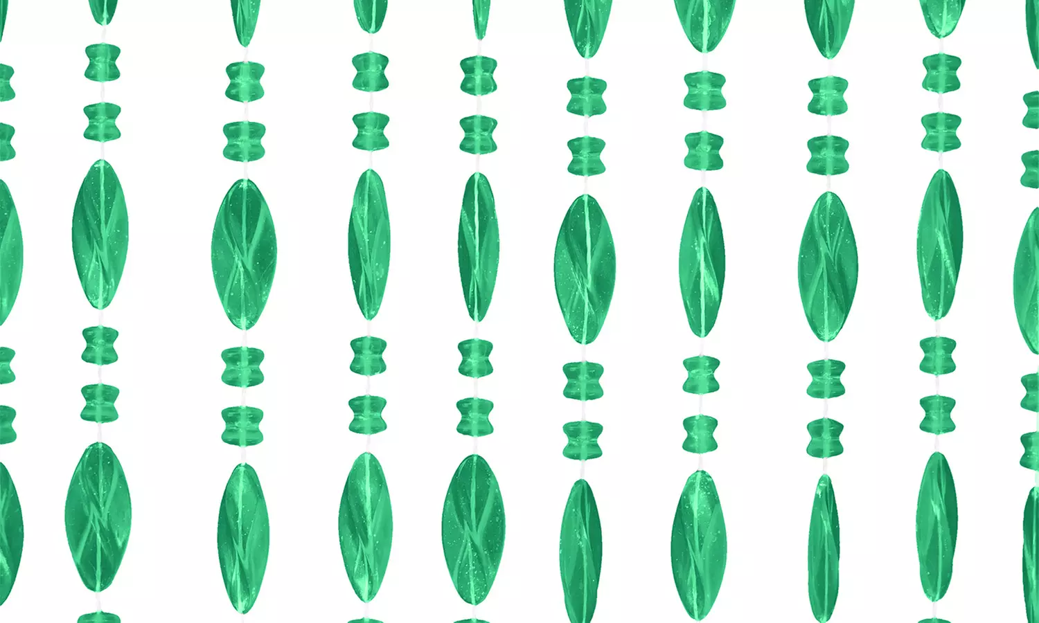 Tenda antimosche con perline e telaio